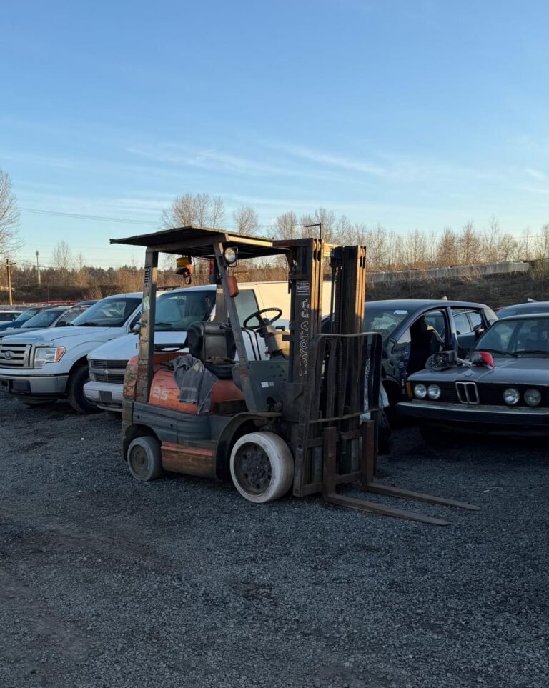 Old Forklift Removal Burnbay