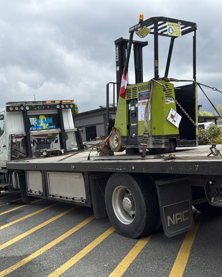 Clark Forklift Removal in Vancouver